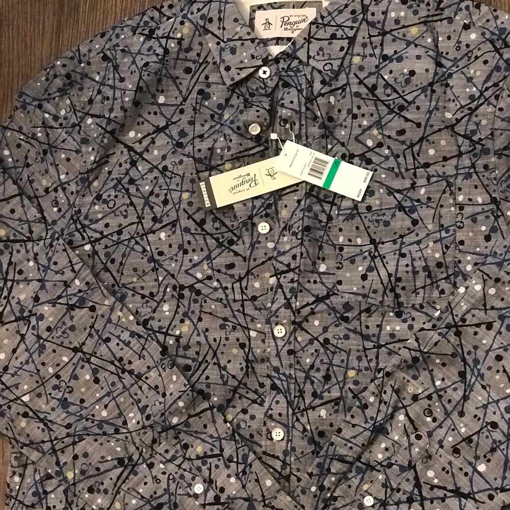 Penguin Casual Dress Shirt